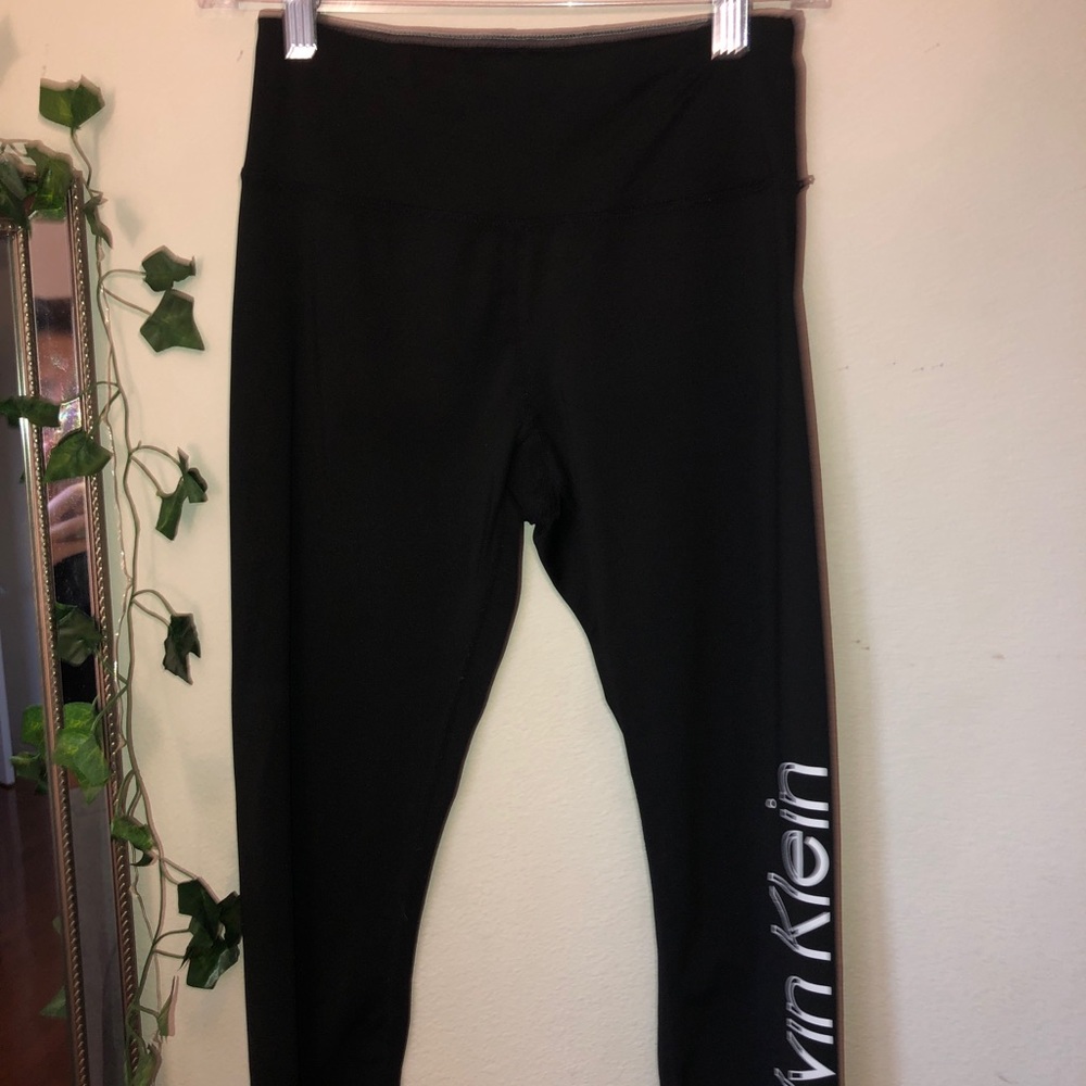 Calvin klein performance leggings with logo